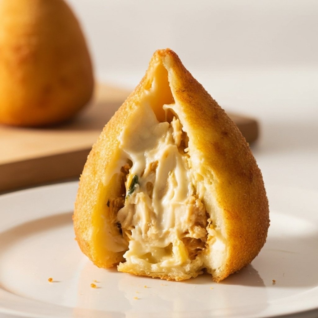 Coxinha de Frango Cremosa - coxinha em Sorocaba da Marisa Salgados em Sorocaba